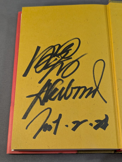 【hand signed autograph】 AKEBONO 