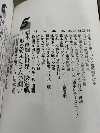 Fateful rival G. Baba A. Inoki  Eternal Struggle