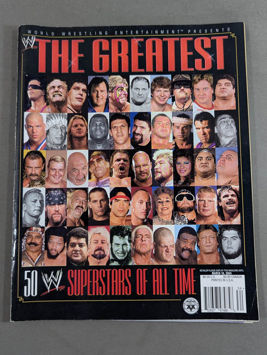 THE GREATEST 50 WWE SUPERSTARS OF ALL TIME