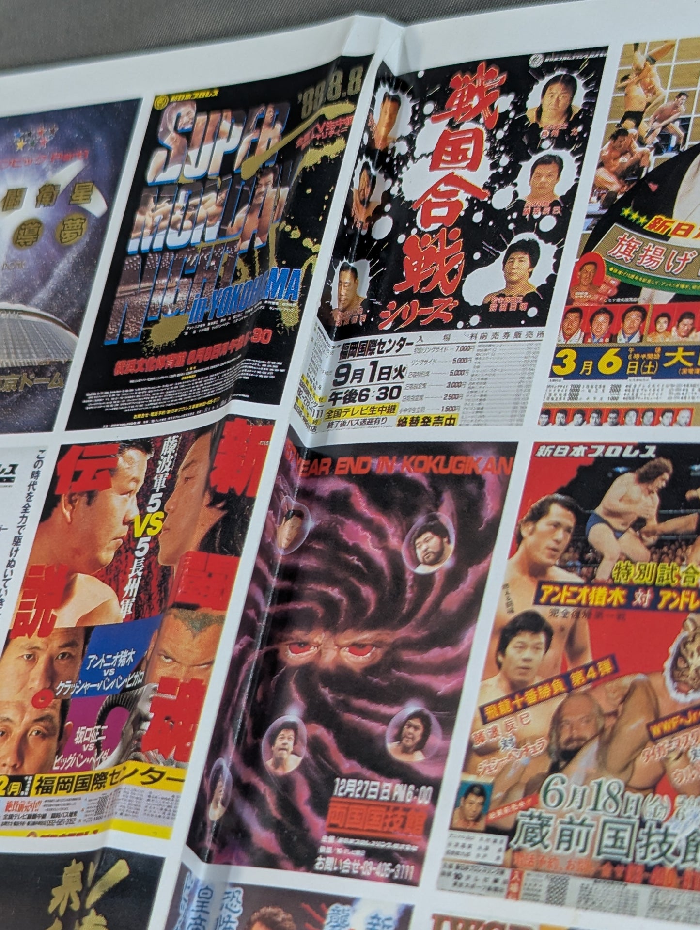New Japan Pro Wrestling  20 Years History 20th Anniversary Collector's Edition
