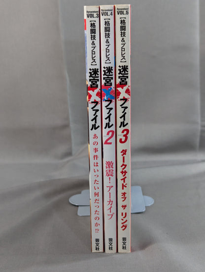 [Complete 3-Book Set] Labyrinth X-Files