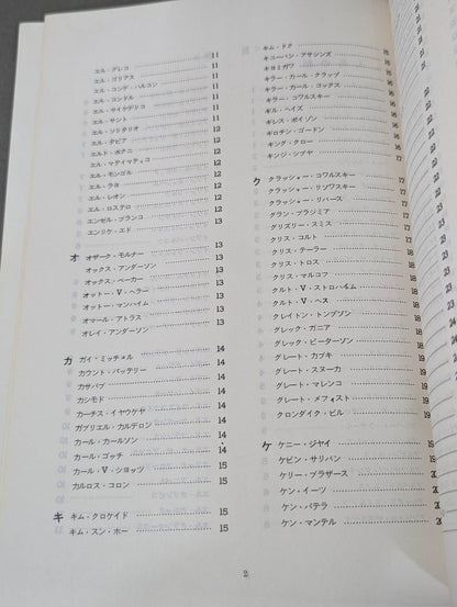 世界プロレス名鑑(1979年)
