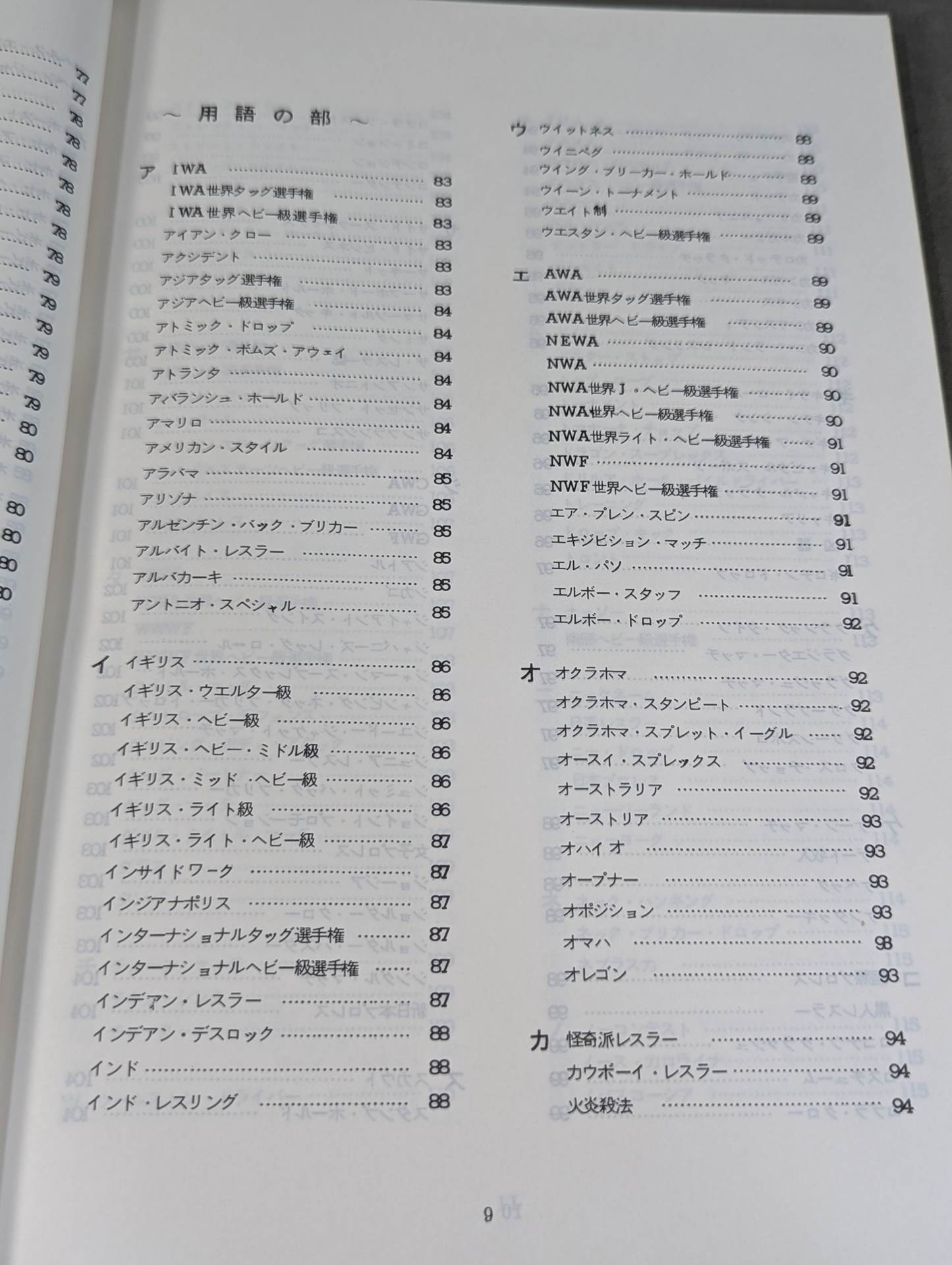 世界プロレス名鑑(1979年)