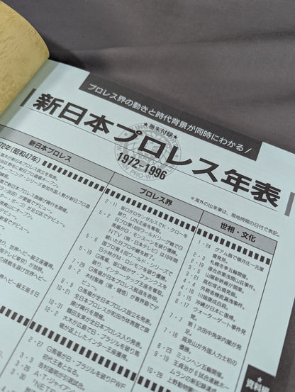 新日本プロレス25年史 創立25周年記念愛蔵版 1972-1996