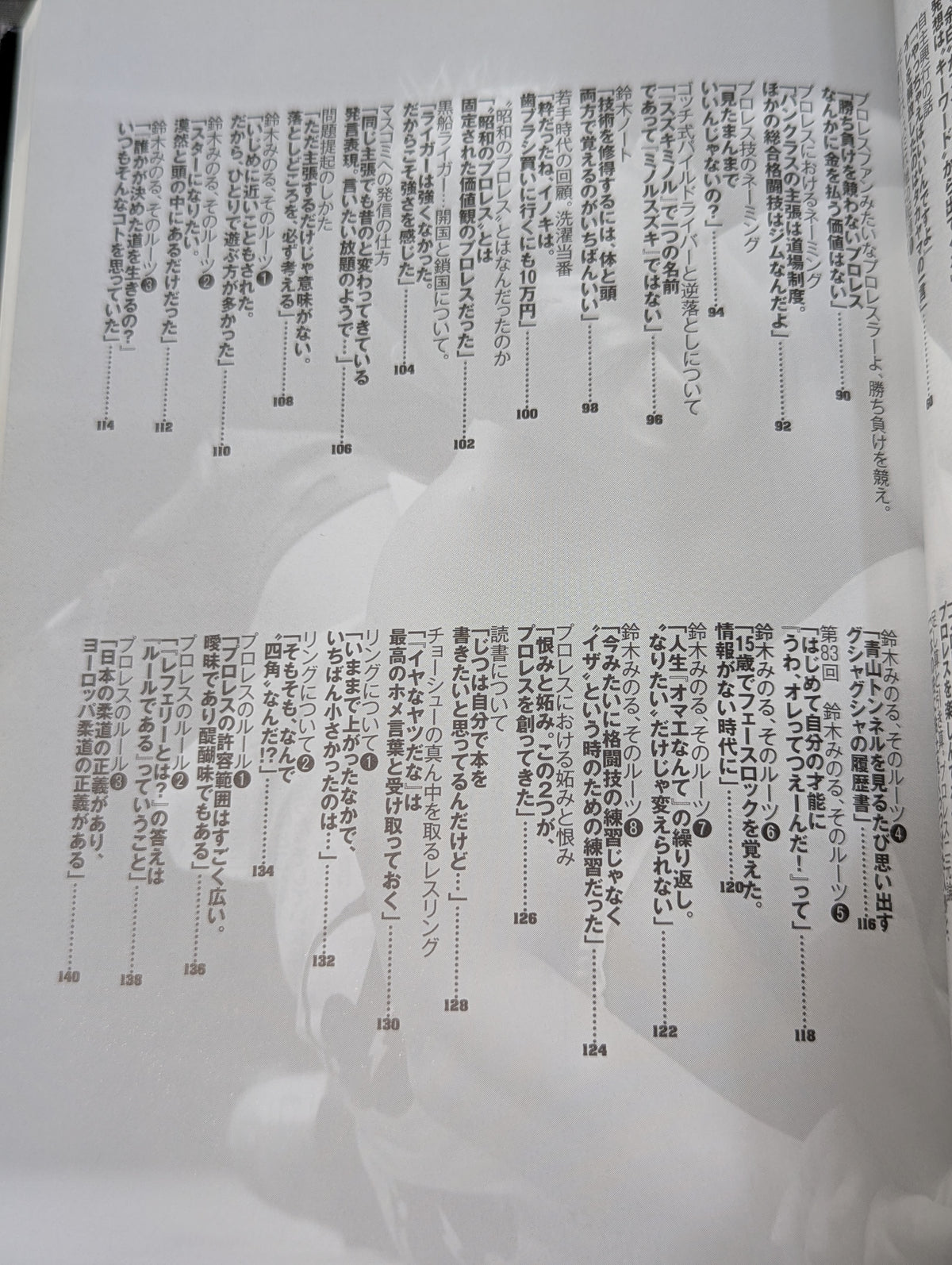鈴木みのるの独り言100選