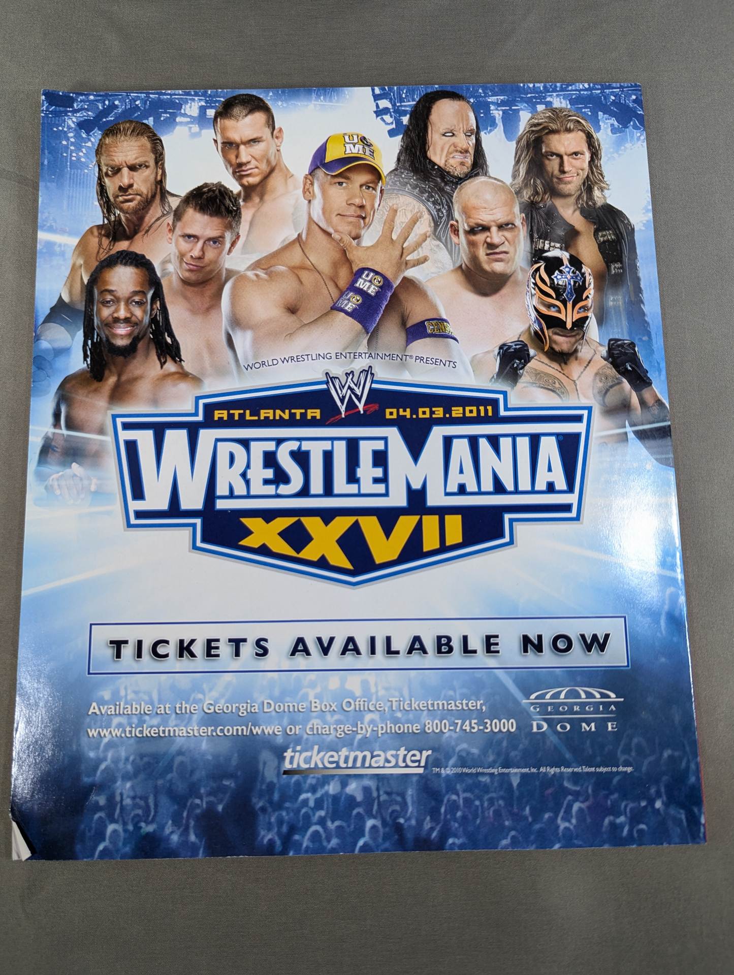 WWE THE YEAR IN PHOTOS 2010