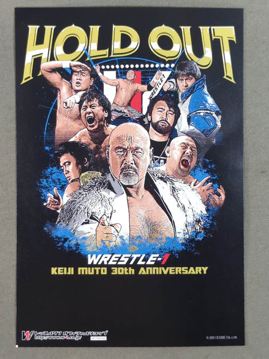 Muto Keiji  "HOLD OUT" Postcard
