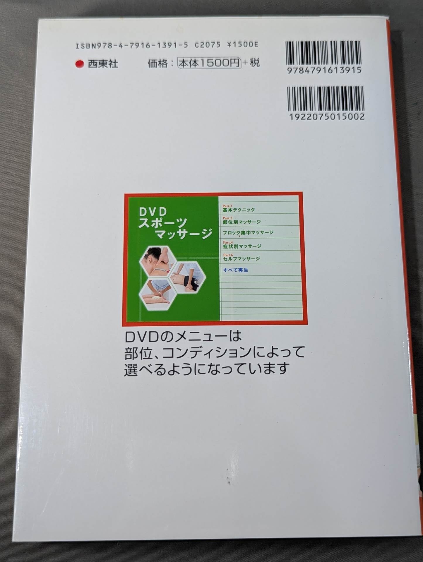 DVDスポーツマッサージ – 闘道館