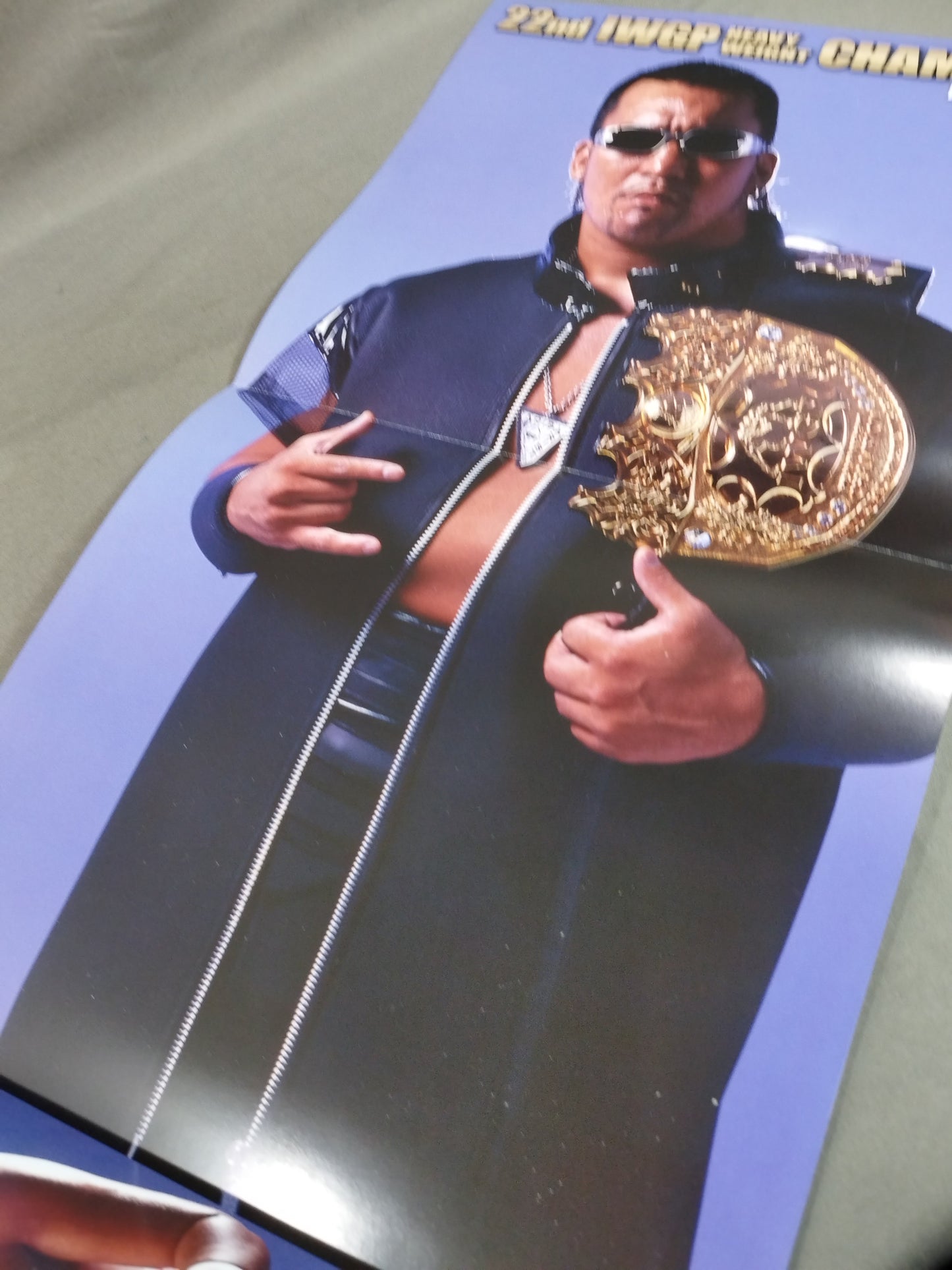 【蝶野正洋 直筆サイン入り】蝶野正洋デビュー20周年記念 黒の肖像 HISTORY&PHOTO BOOK