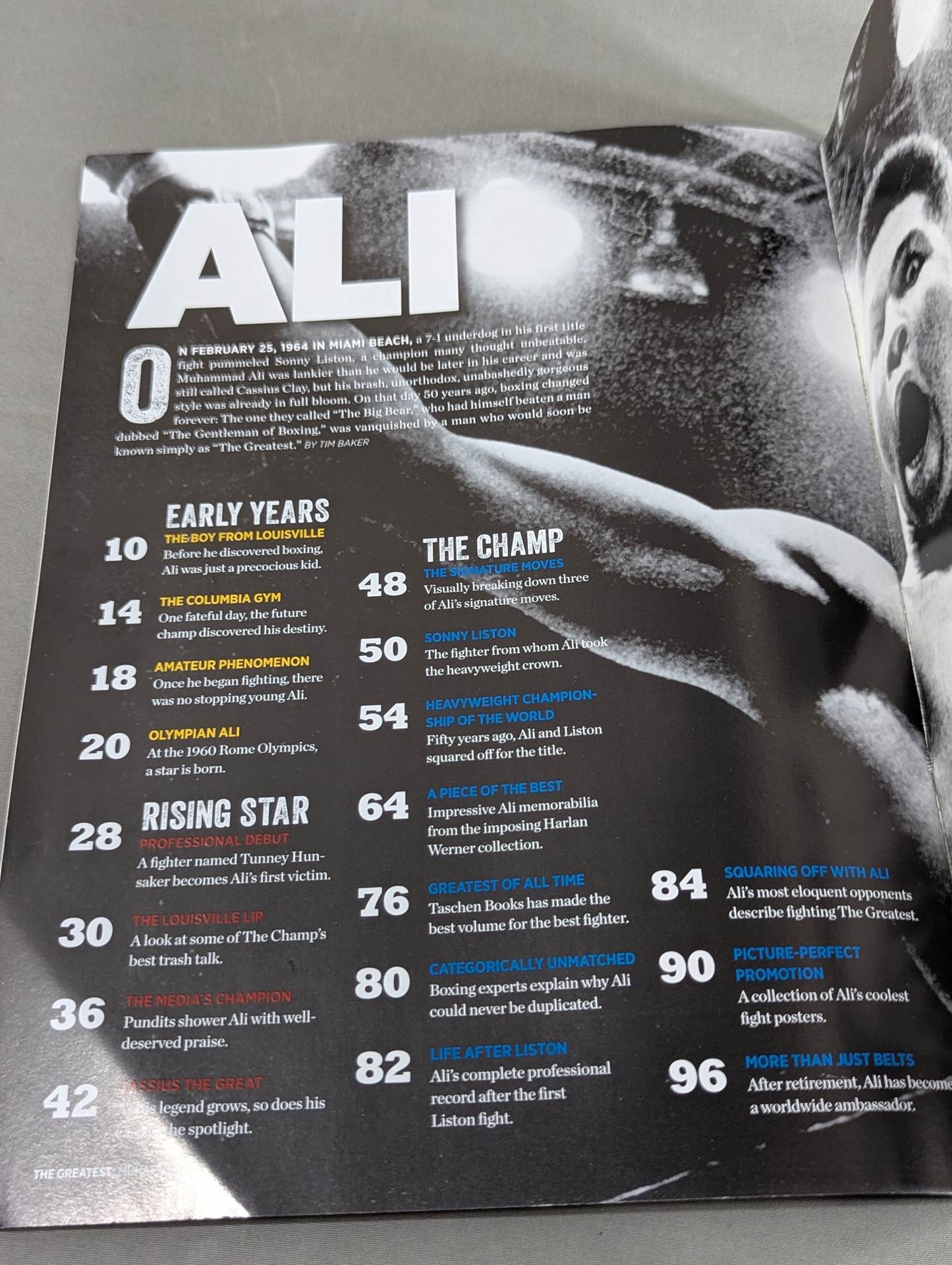 MUHAMMAD ALI 50th Anniversary Edition