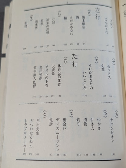 English-Japanese Dictionary (in alphabetical order)