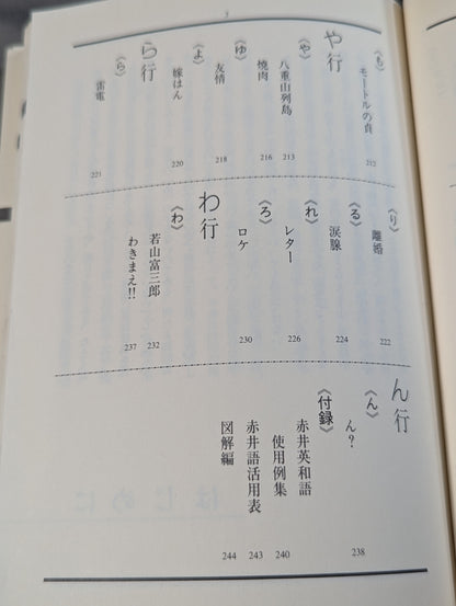 English-Japanese Dictionary (in alphabetical order)