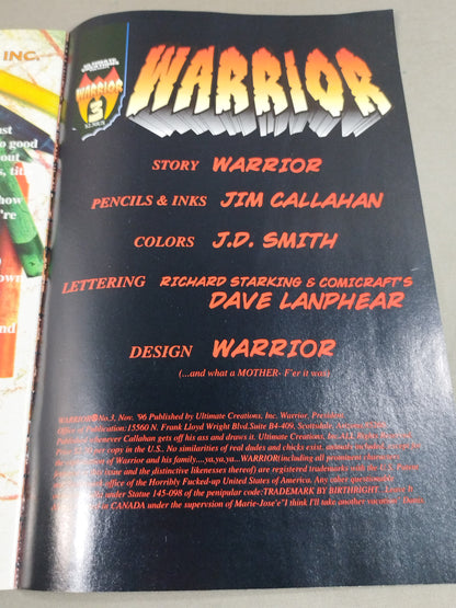 WARRIOR Vol.3