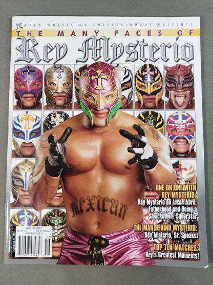 THE MANY FACES OF Rey Mysterio