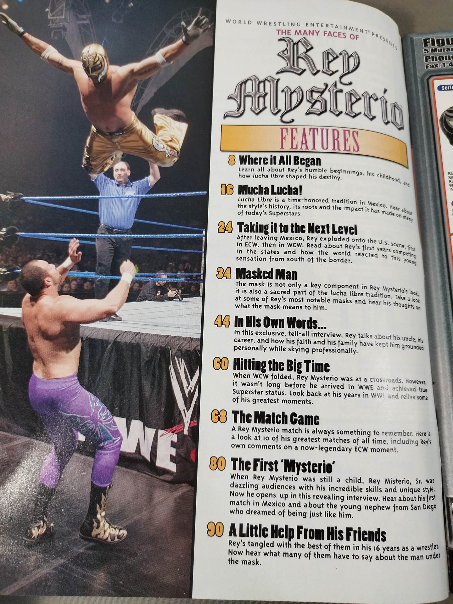 THE MANY FACES OF Rey Mysterio