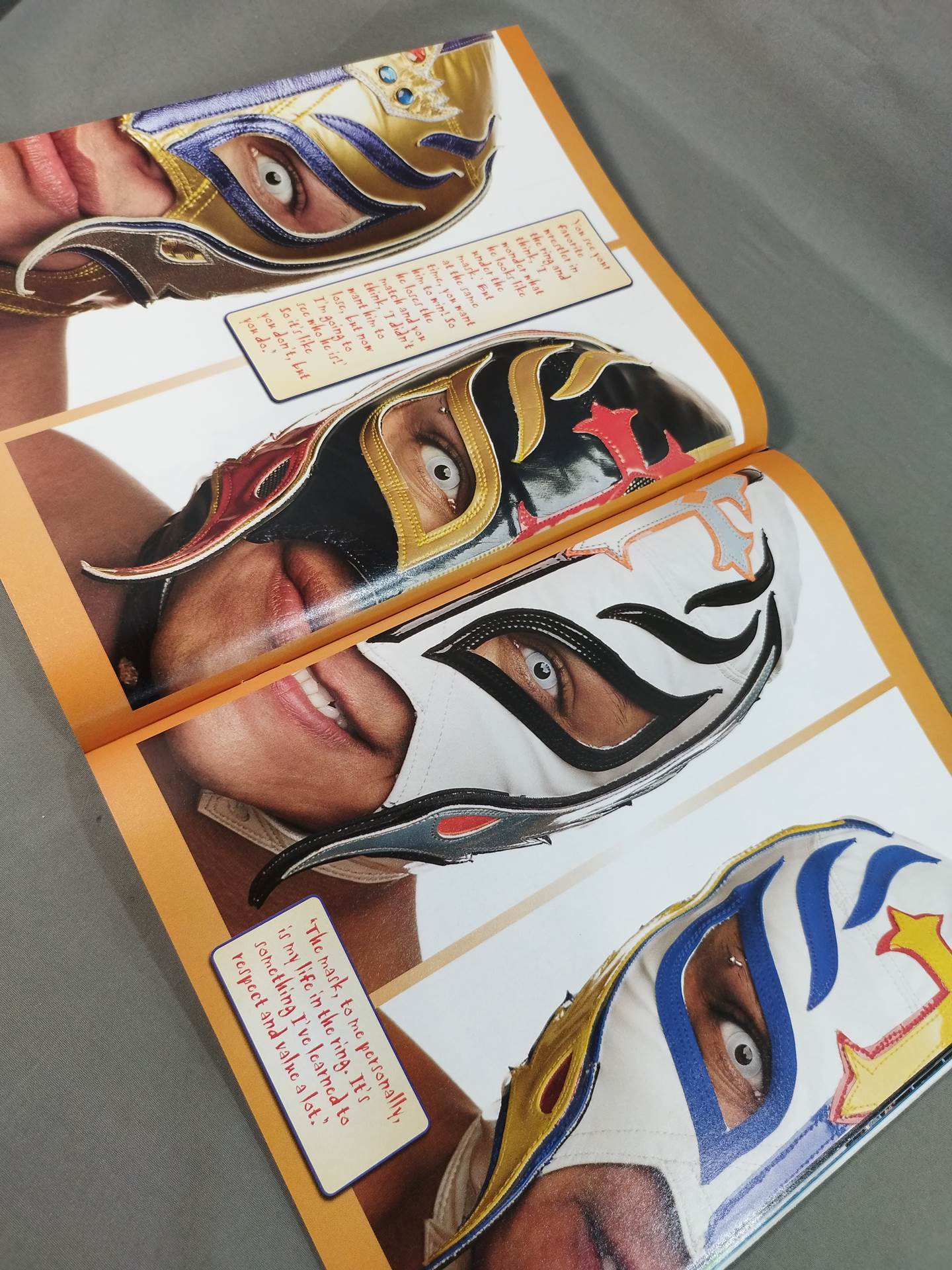 THE MANY FACES OF Rey Mysterio