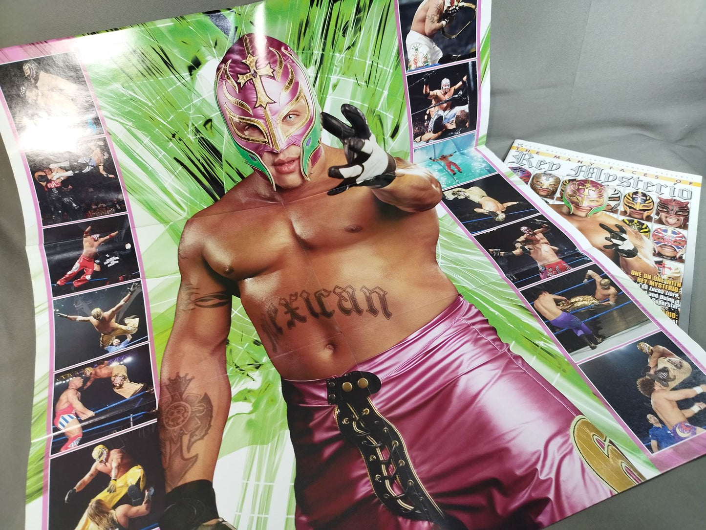 THE MANY FACES OF Rey Mysterio