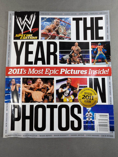 WWE THE YEAR IN PHOTOS 2011
