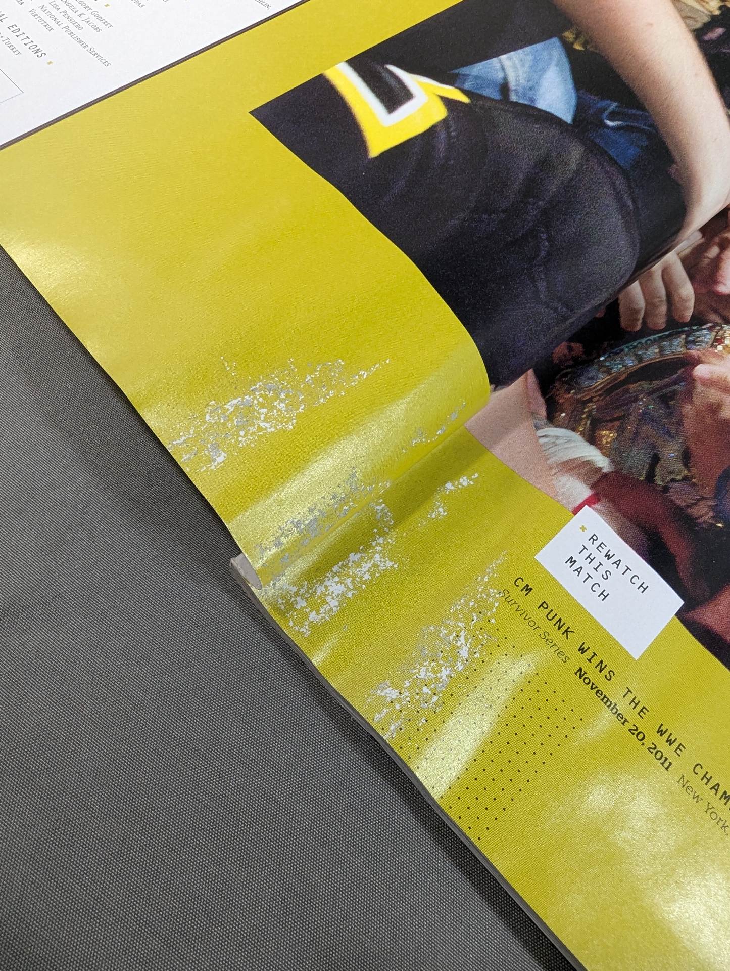 WWE THE YEAR IN PHOTOS 2011