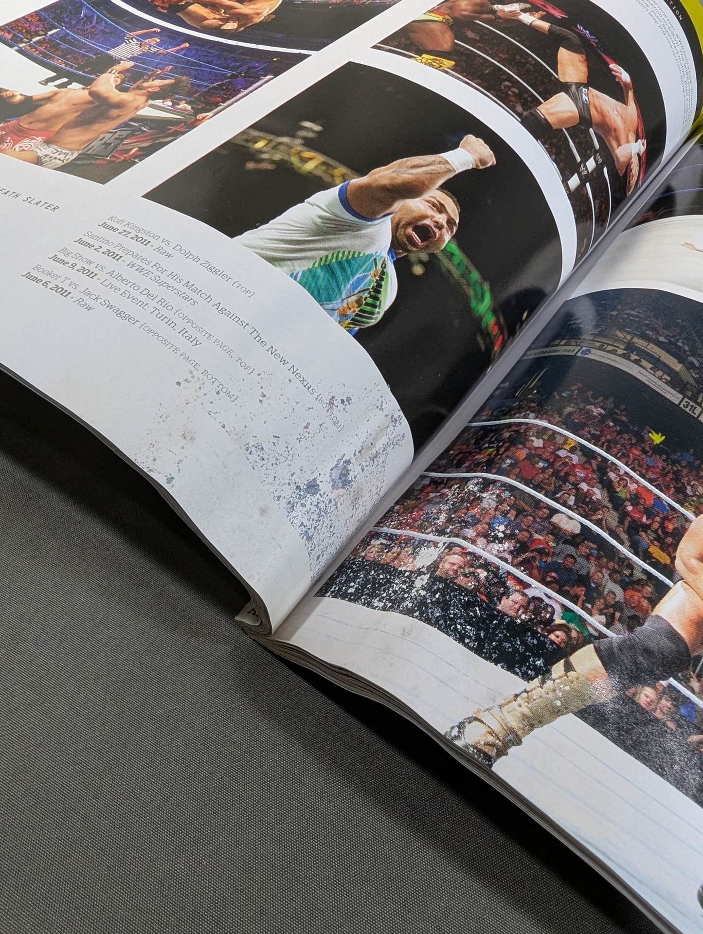 WWE THE YEAR IN PHOTOS 2011