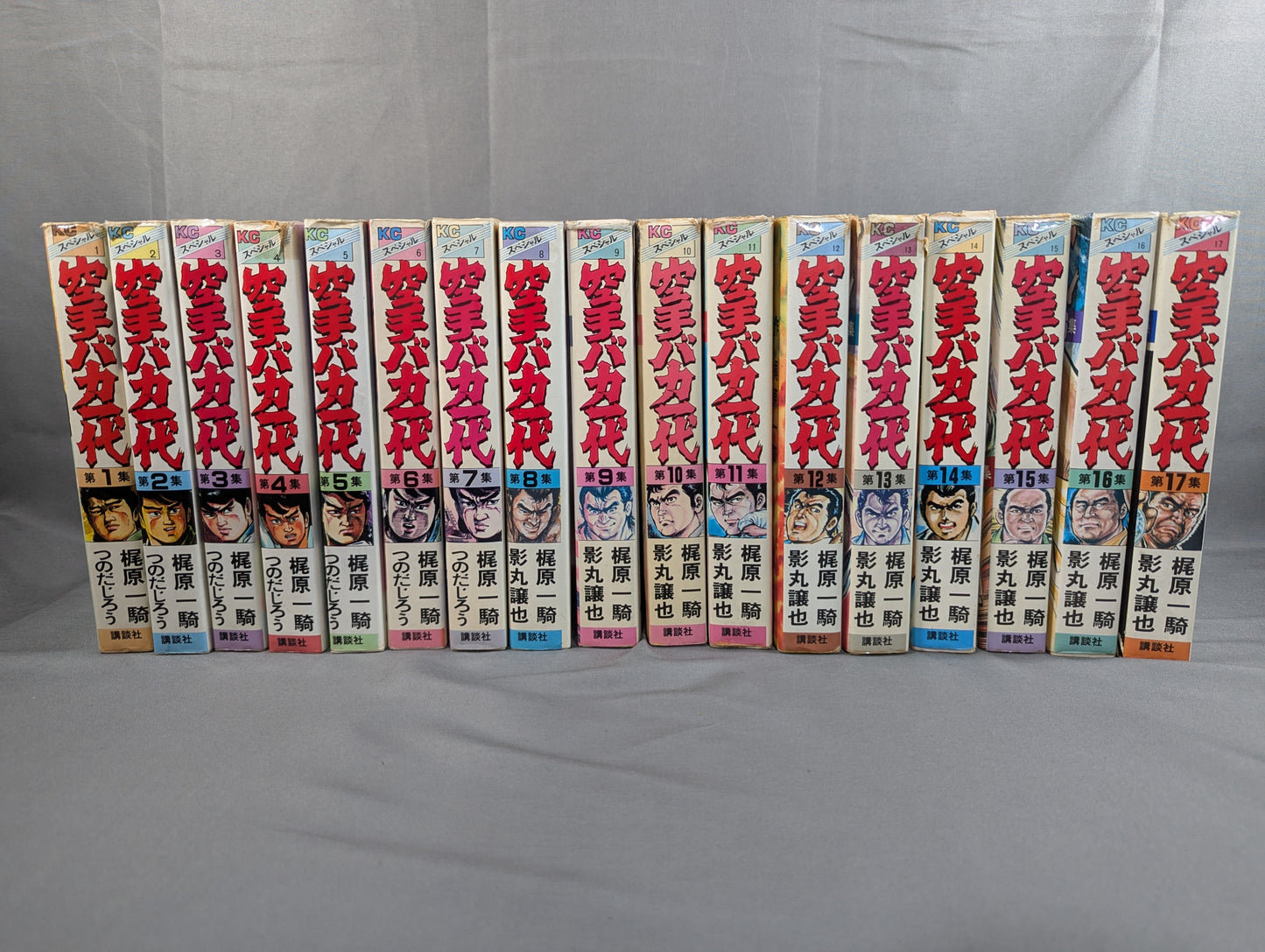[Wide edition, 17-volume set] Karate for Life (Karate Baka Ichidai) 