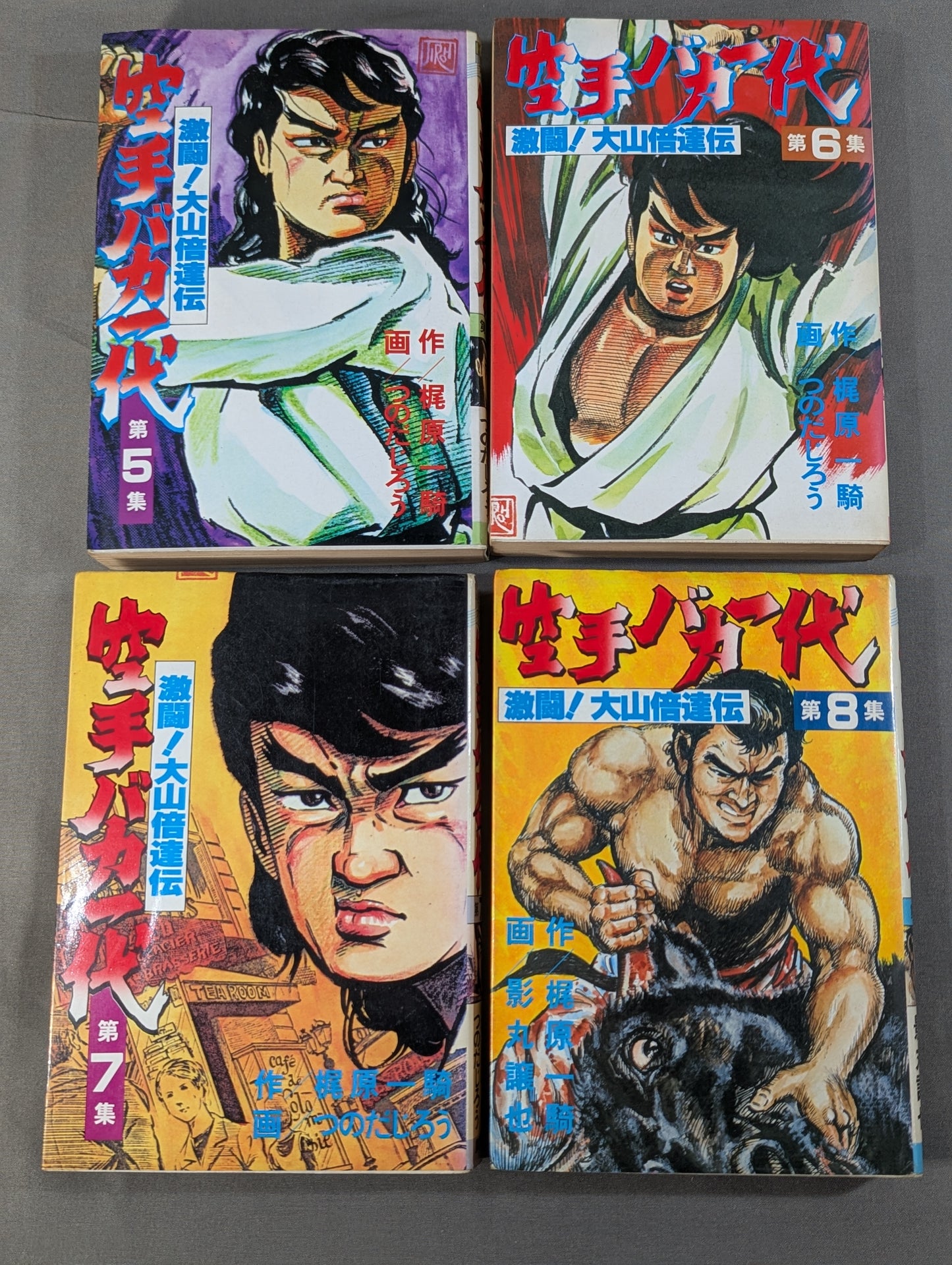 [Wide edition, 17-volume set] Karate for Life (Karate Baka Ichidai) 