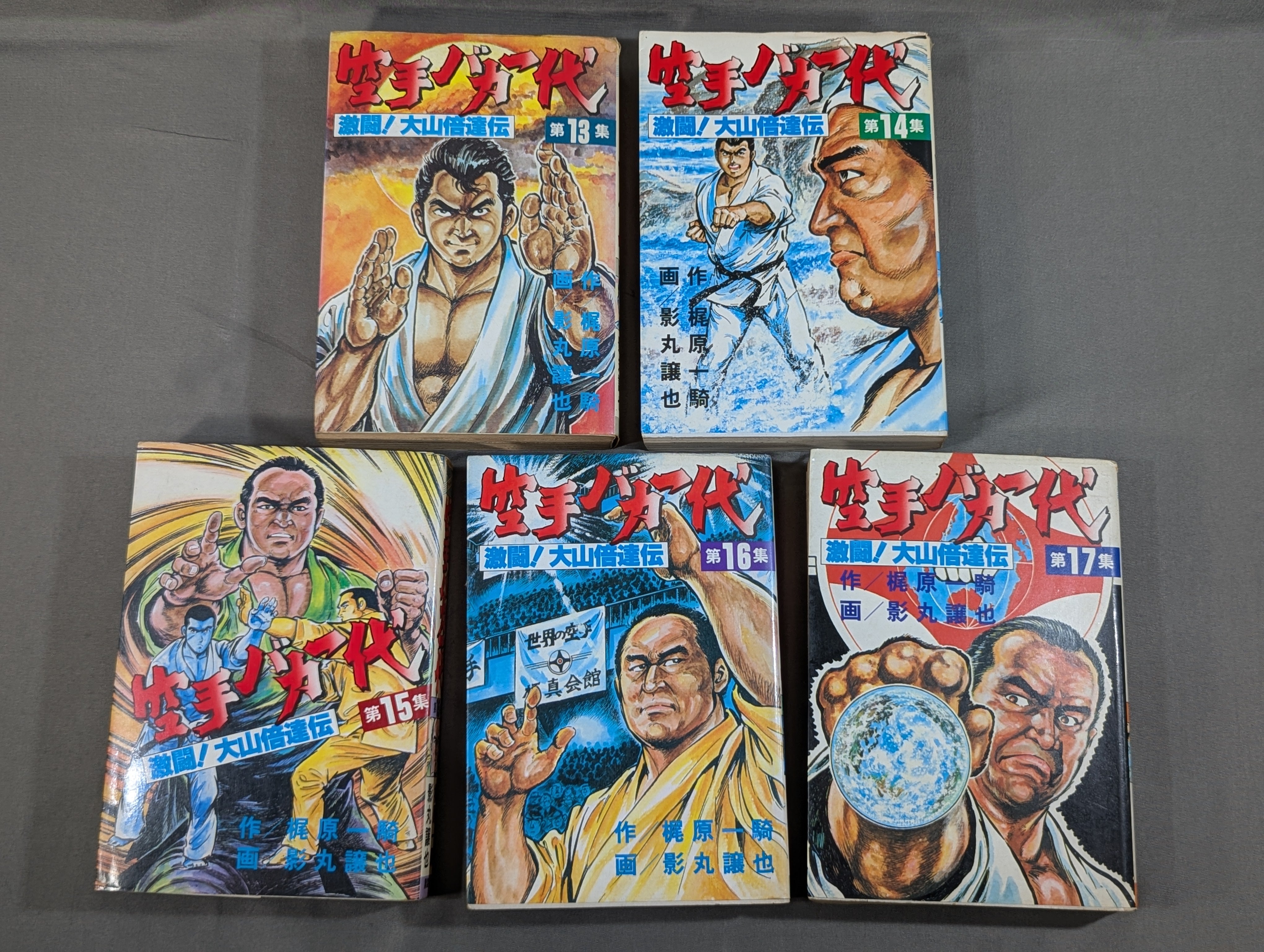 ワイド版・全17巻セット】空手バカ一代 – 闘道館