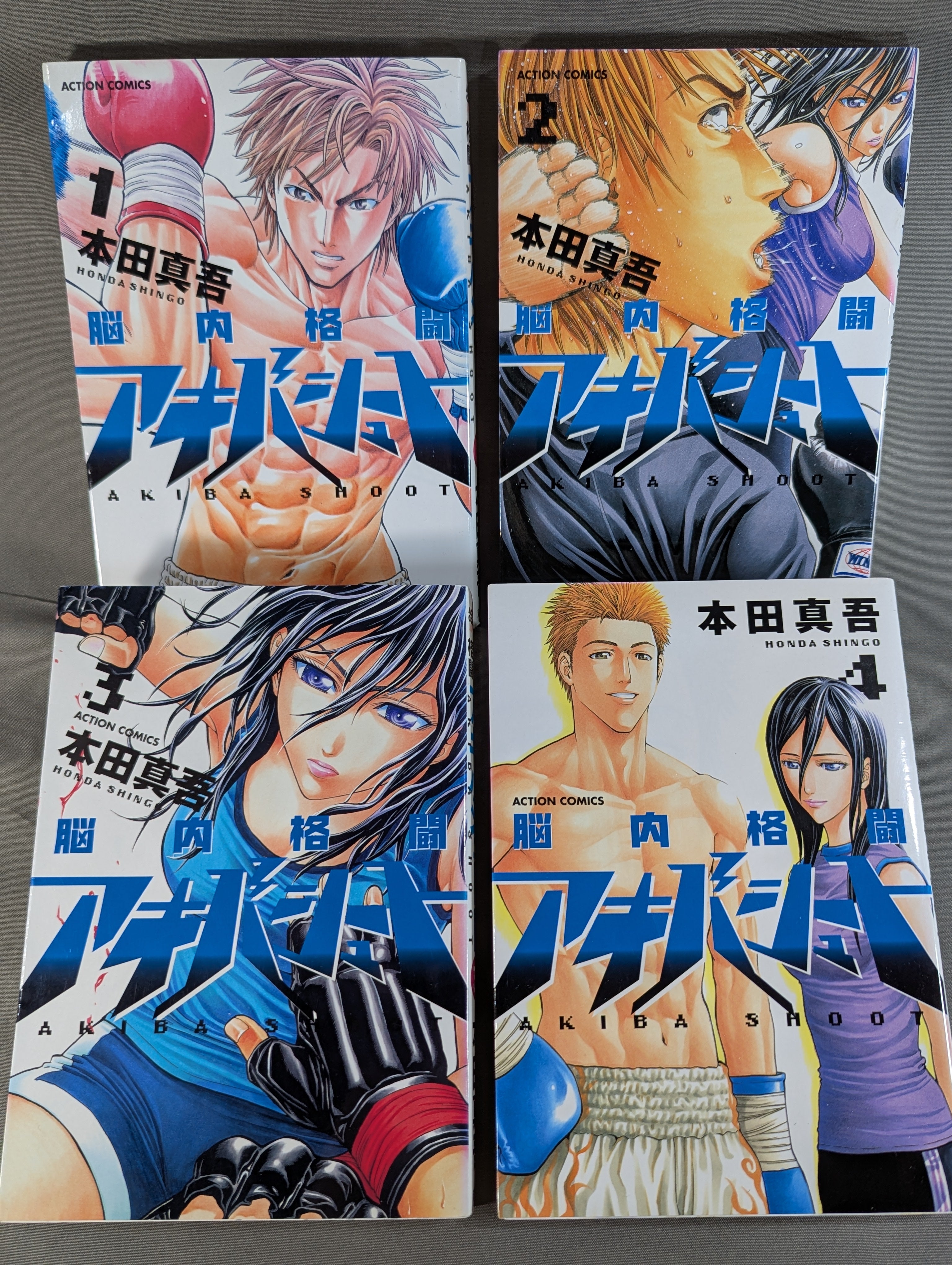全4巻セット】脳内格闘アキバシュート – 闘道館