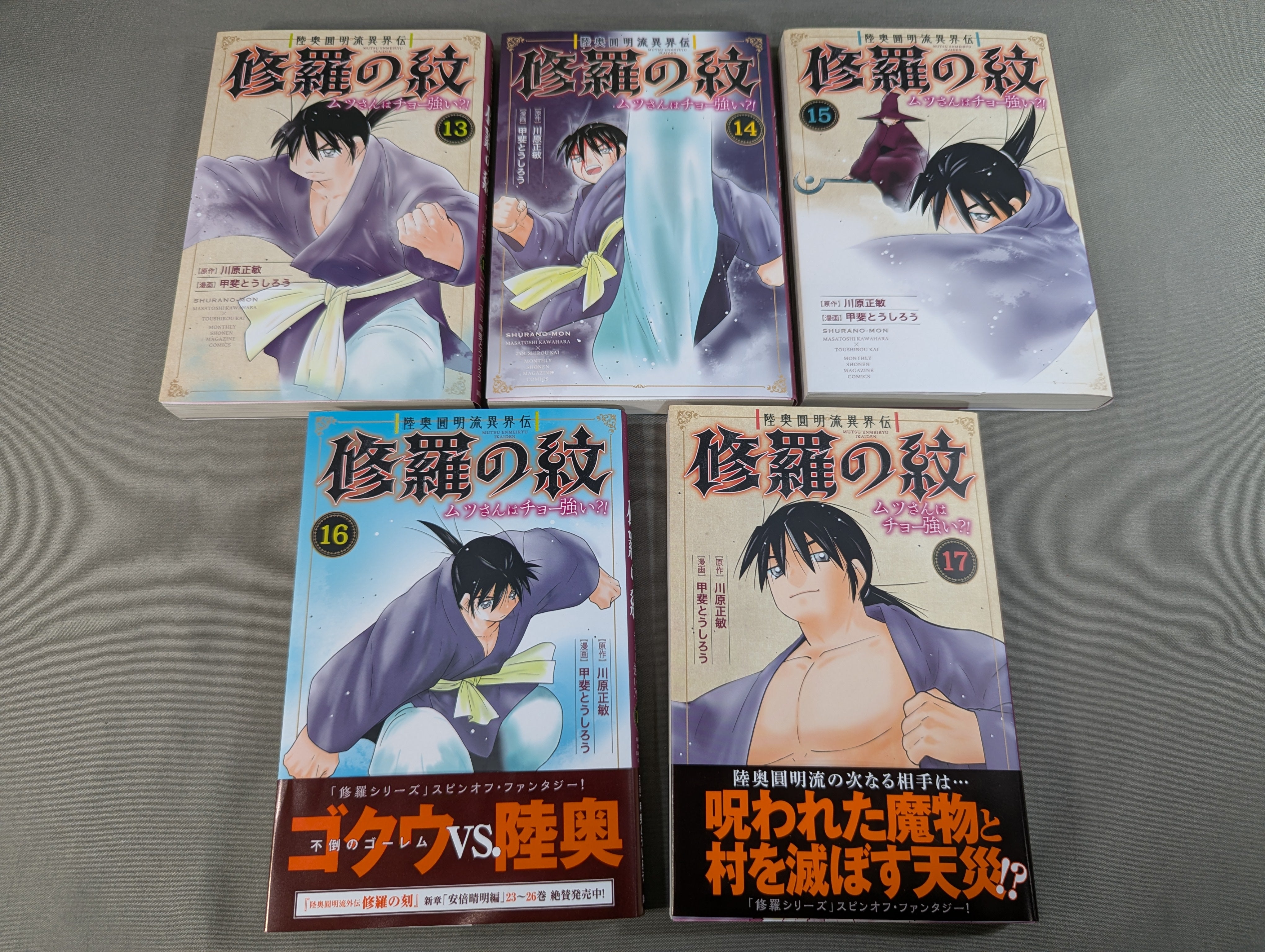 既刊全17巻セット】陸奥圓明流異界伝 修羅の紋 ムツさんはチョー強い