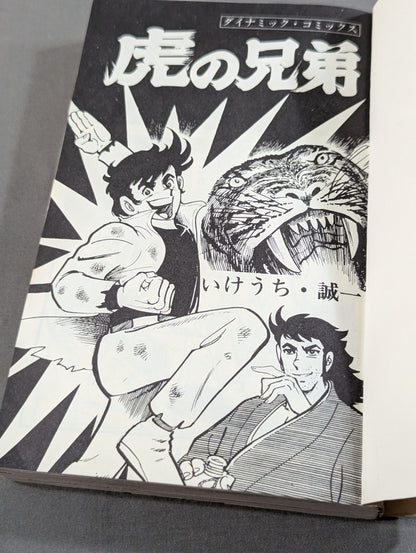 Large-scale Hot-Blooded KARATE Manga: Tiger Brothers