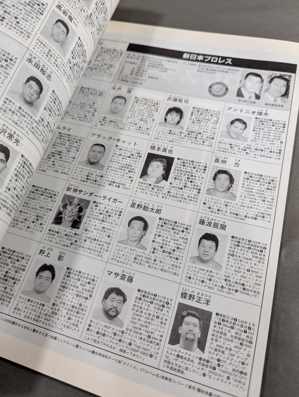週刊プロレス 名鑑ロマン 15年クロニクル