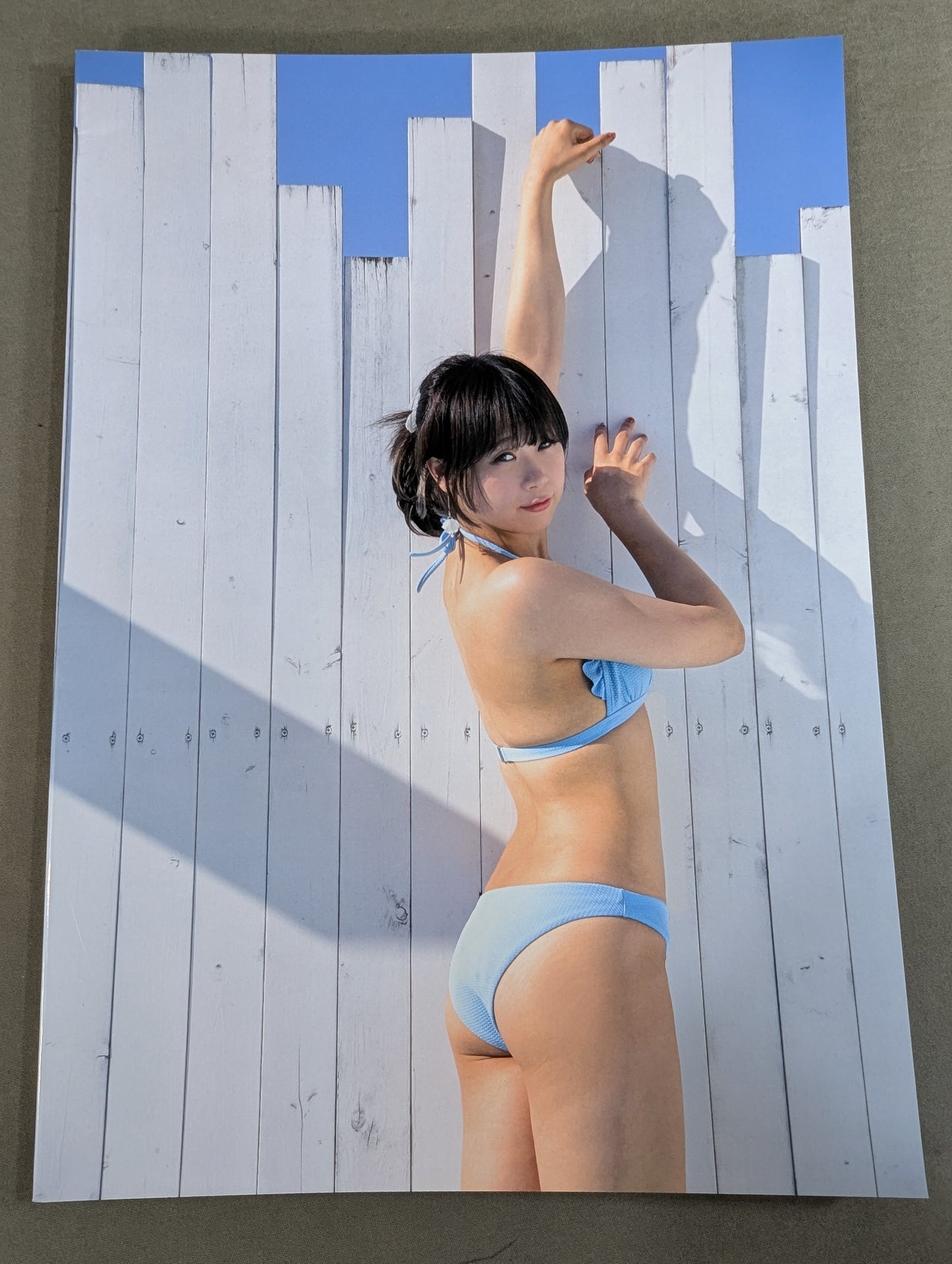 【hand signed autograph】 Rika Tatsumi Photo collection DESTRUCTION BABY