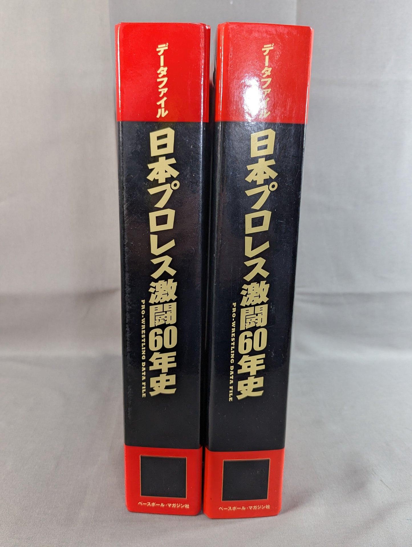 日本プロレス激闘60年史 専用バインダー 2個セット