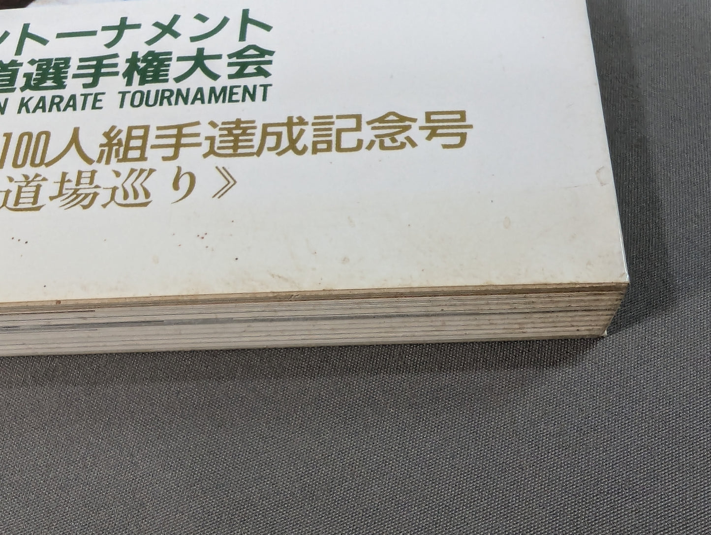 Kyokushin KARATE  Yearbook No. 7 Spreading its wings to the world Kyokushin Soul