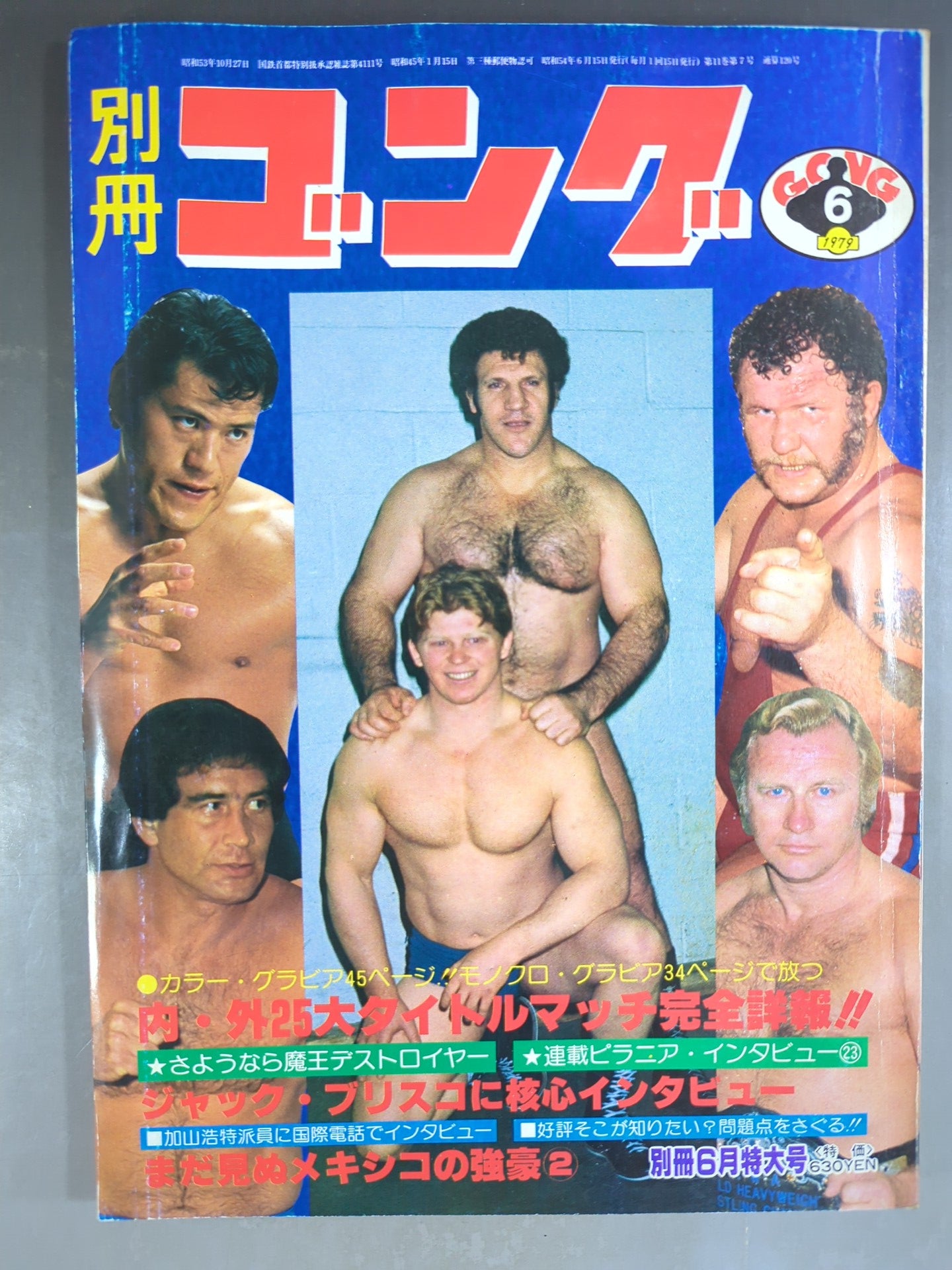 別冊ゴングVol.11 No.7