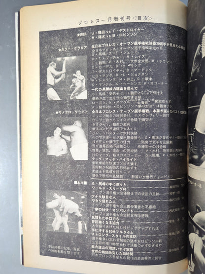 月刊プロレス 1976年1月号増刊