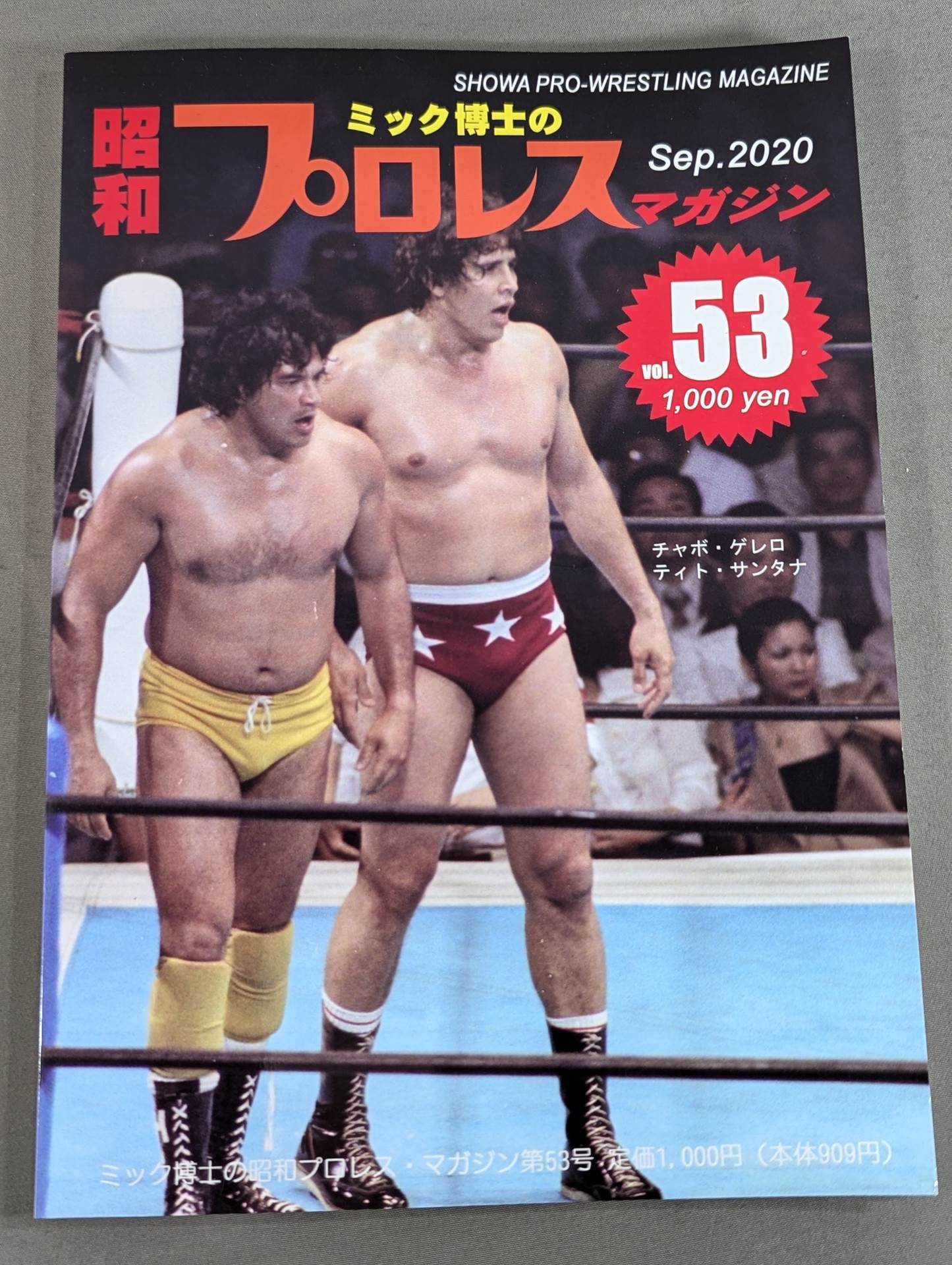 ミック博士の昭和プロレスマガジン第53号 ★特集 MSGシリーズ第2弾★
