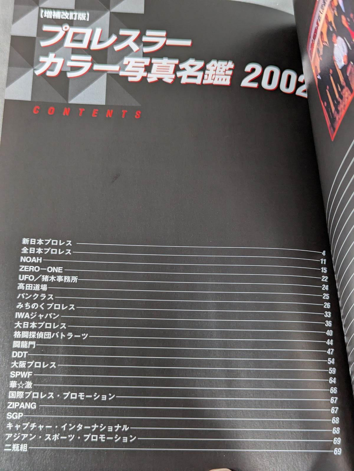 Pro Wrestler Color Photo Directory 2002 Expanded and Revised Edition