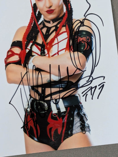 テクラ 直筆サイン入りブロマイド(A-3)