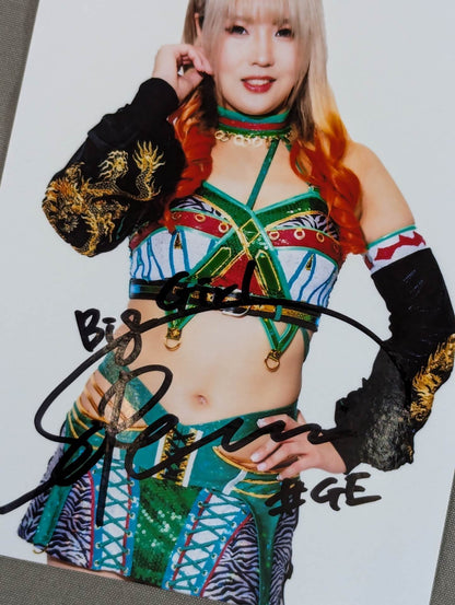 壮麗亜美 直筆サイン入り ブロマイド(A-1)