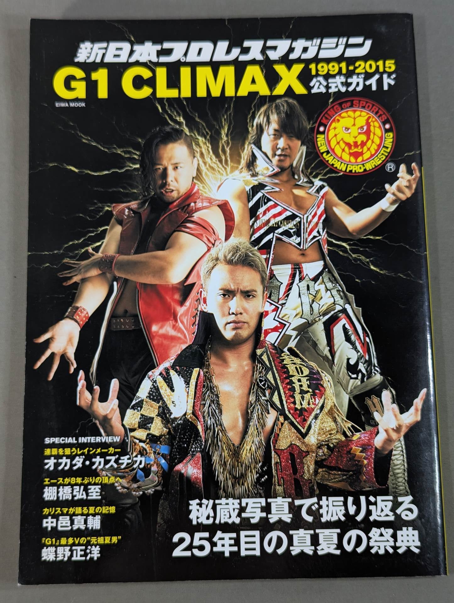 新日本プロレスマガジン G1 CLIMAX 1991-2015 公式ガイド