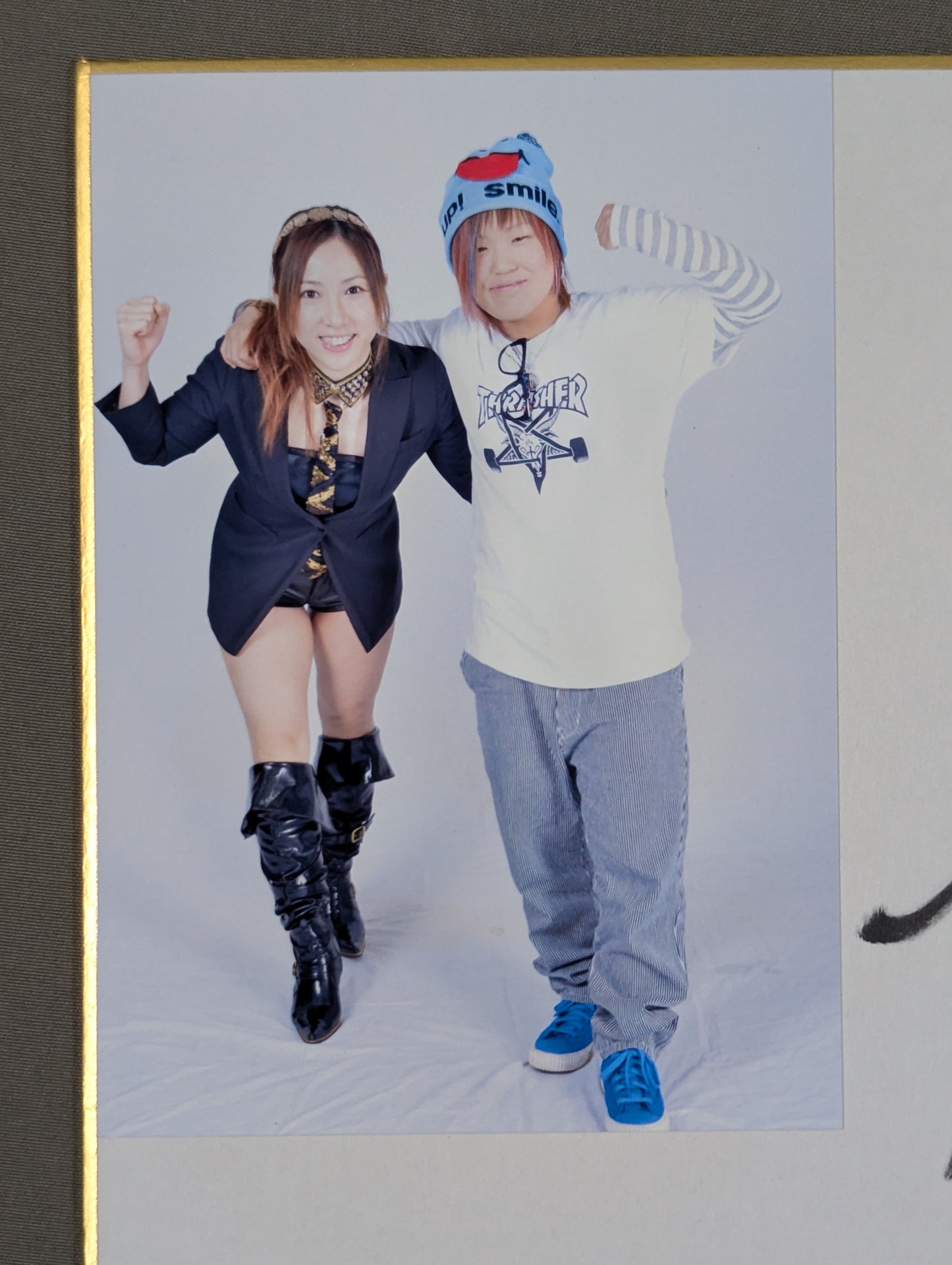 風香＆夏樹☆たいよう(ブロマイド貼付)