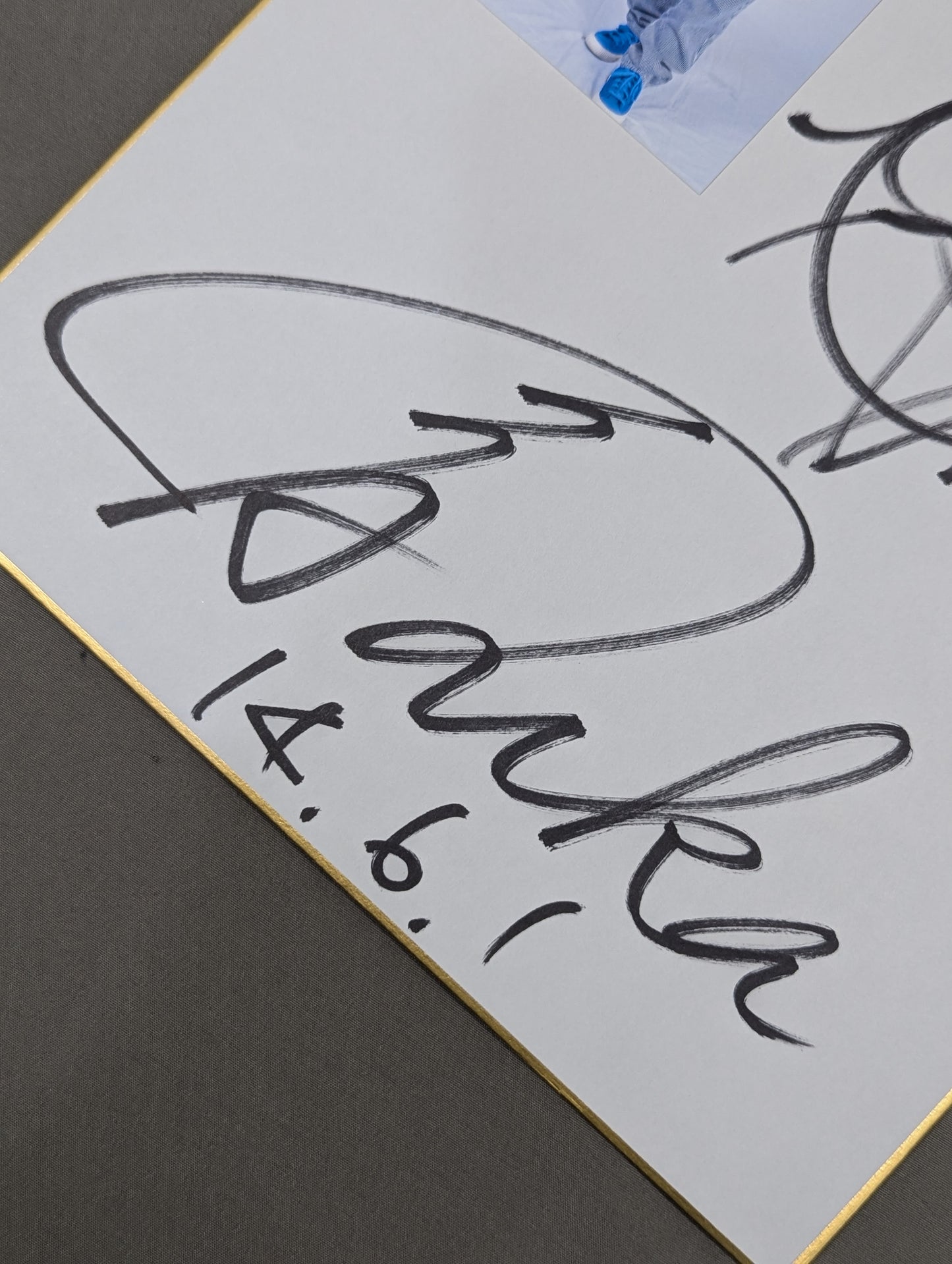 風香＆夏樹☆たいよう(ブロマイド貼付)