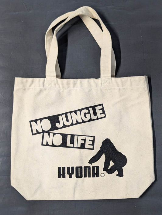 【hand signed autograph】 Jungle Kyona NO JUNGLE NO LIFE Tote Bag