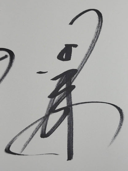 棚橋弘至＆田口隆祐(キングオブプロレスリング専用色紙)