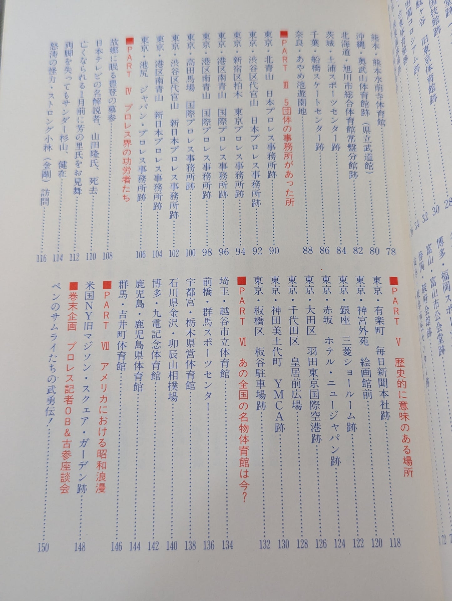 Showa Pro Wrestling  Romance ~20th Century Visit the Pro Wrestling Heritage~