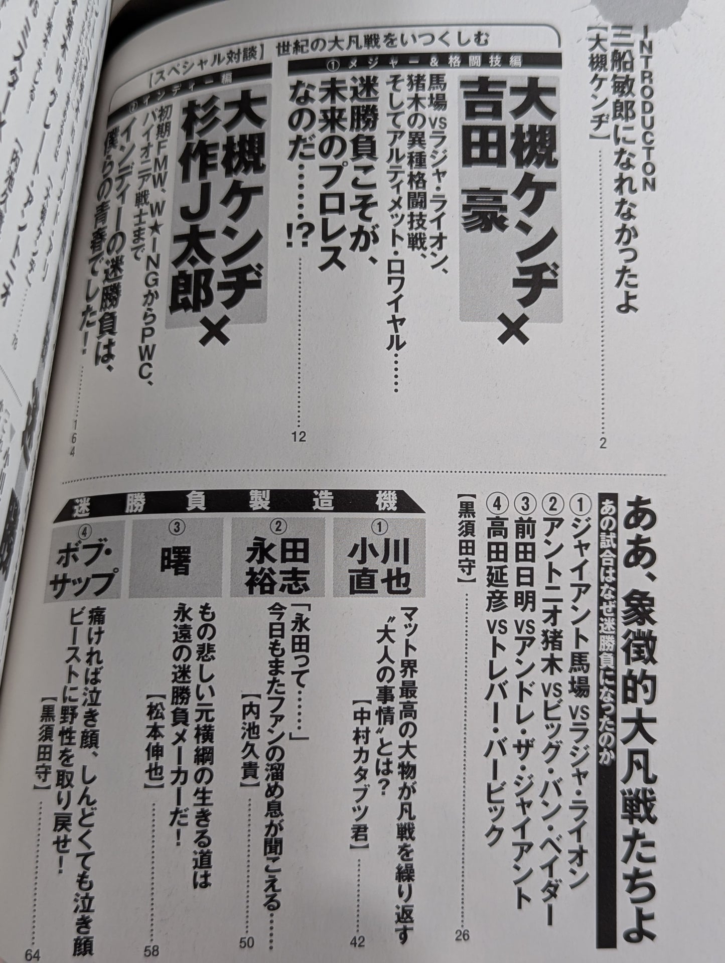 Kenji Ohtsuki's Pro Wrestling: The Century of Martial Arts Tournaments!