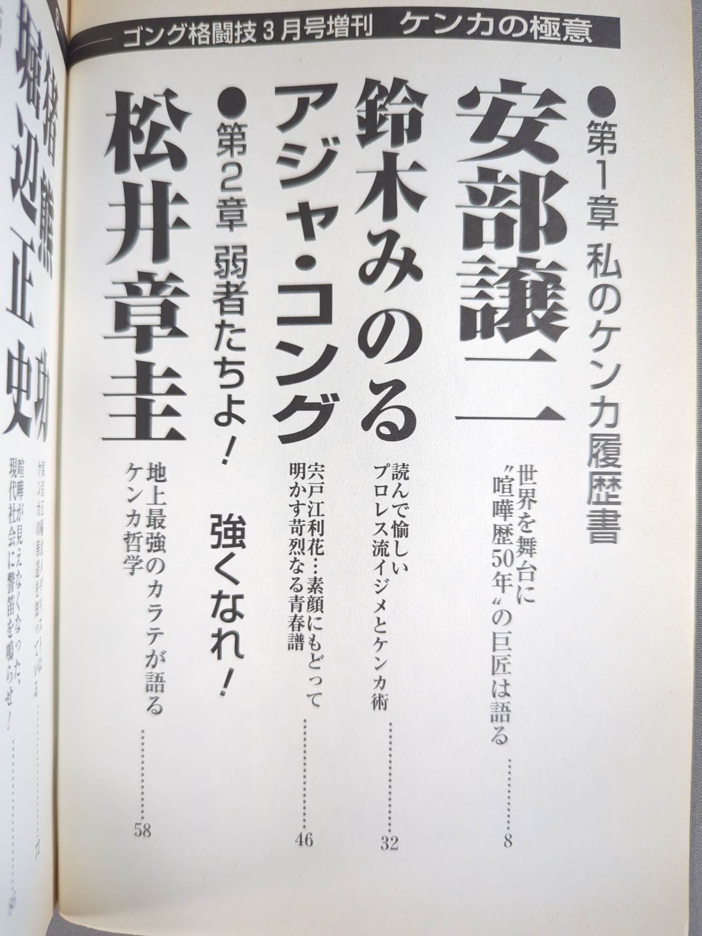 ゴング格闘技増刊 ケンカの極意
