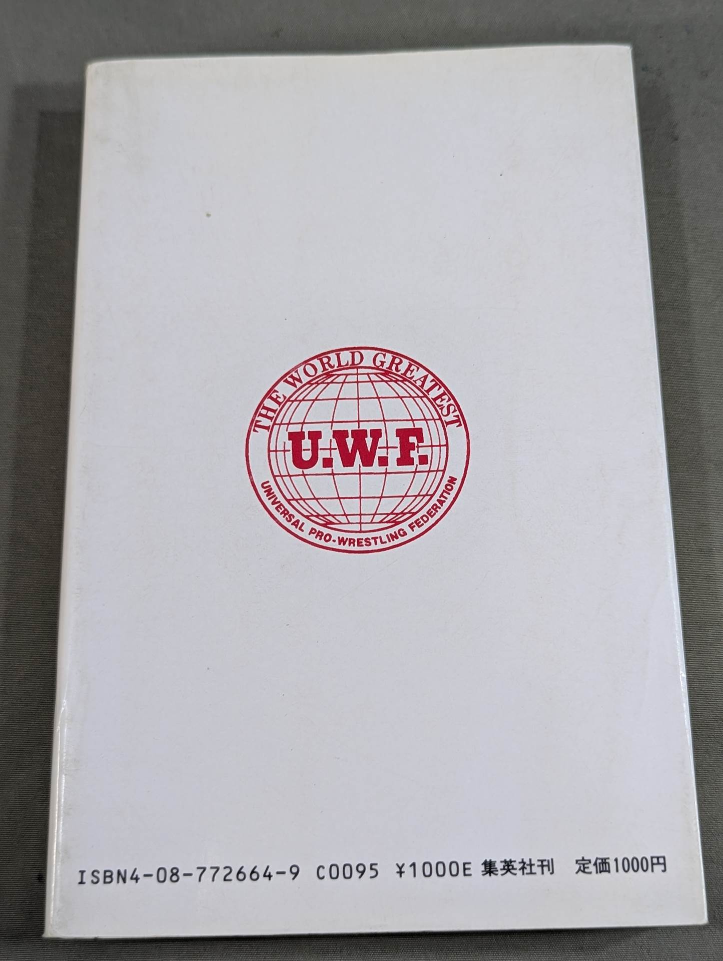 格闘漂流・猛き風に告げよ －私設UWF伝－