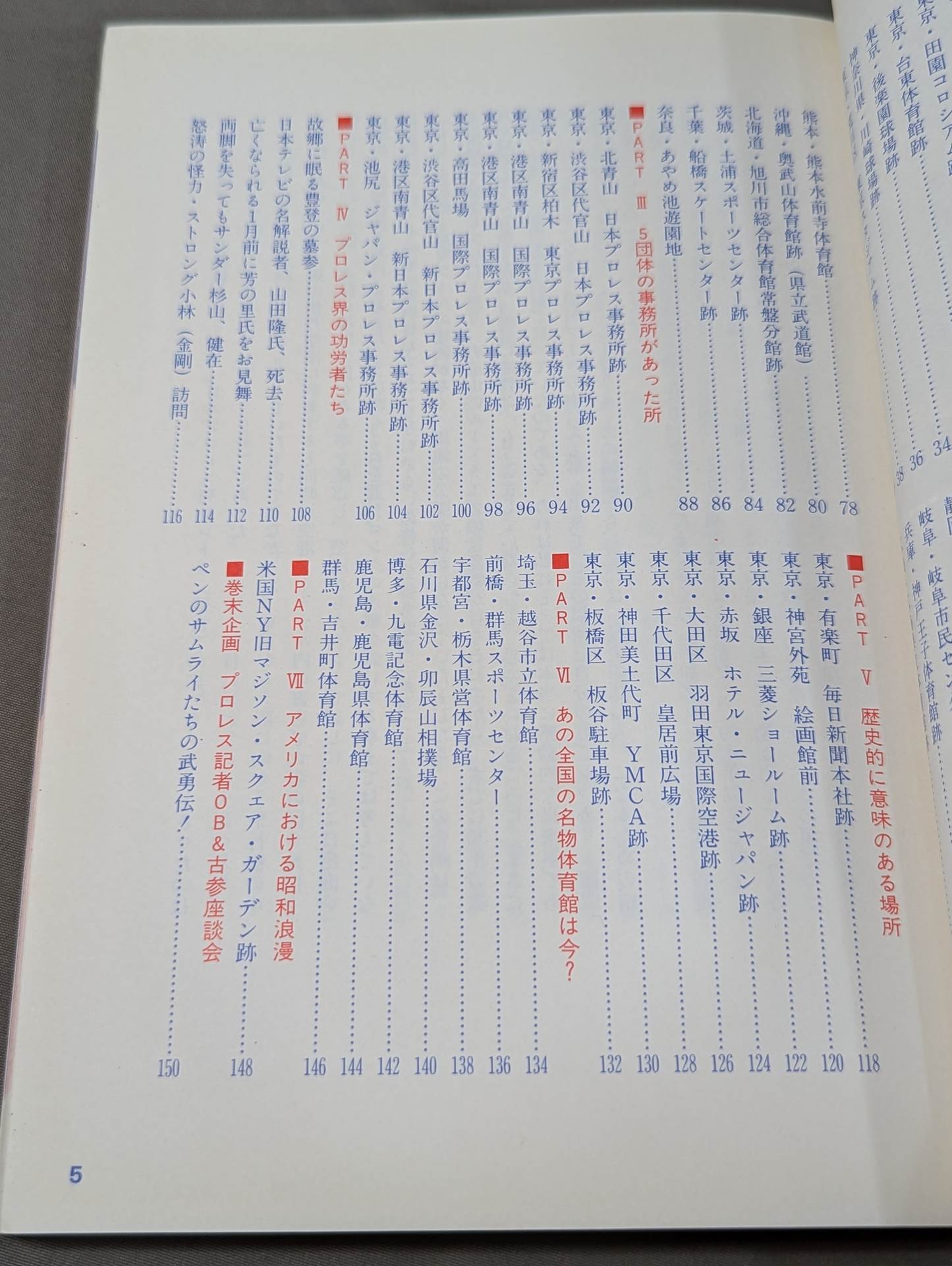 Showa Pro Wrestling  Romance ~20th Century Visit the Pro Wrestling Heritage~